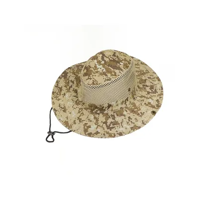 Outdoor Hat Digital Camouflage Hat Fisherman's Hat Fishing Hat Sun Shade Hat Big Brim Hat Mountaineering Hat Bonnet Hat
