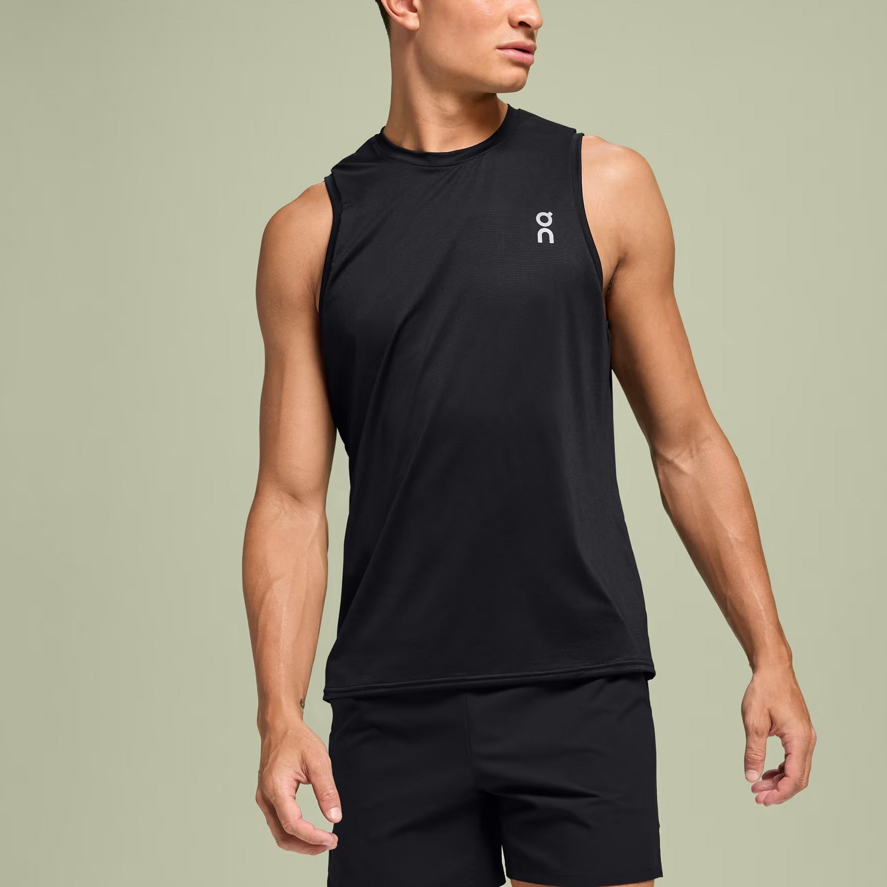 On Core Tank Men's Running Apparel Black