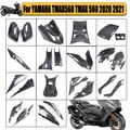 Per YAMAHA TMAX 560 TMAX560 2020 2021 100% In Fibra di Carbonio Serbatoio Carburante Parafango Anteriore Coda Pannello Laterale Carenatura Kit Accessori Moto
