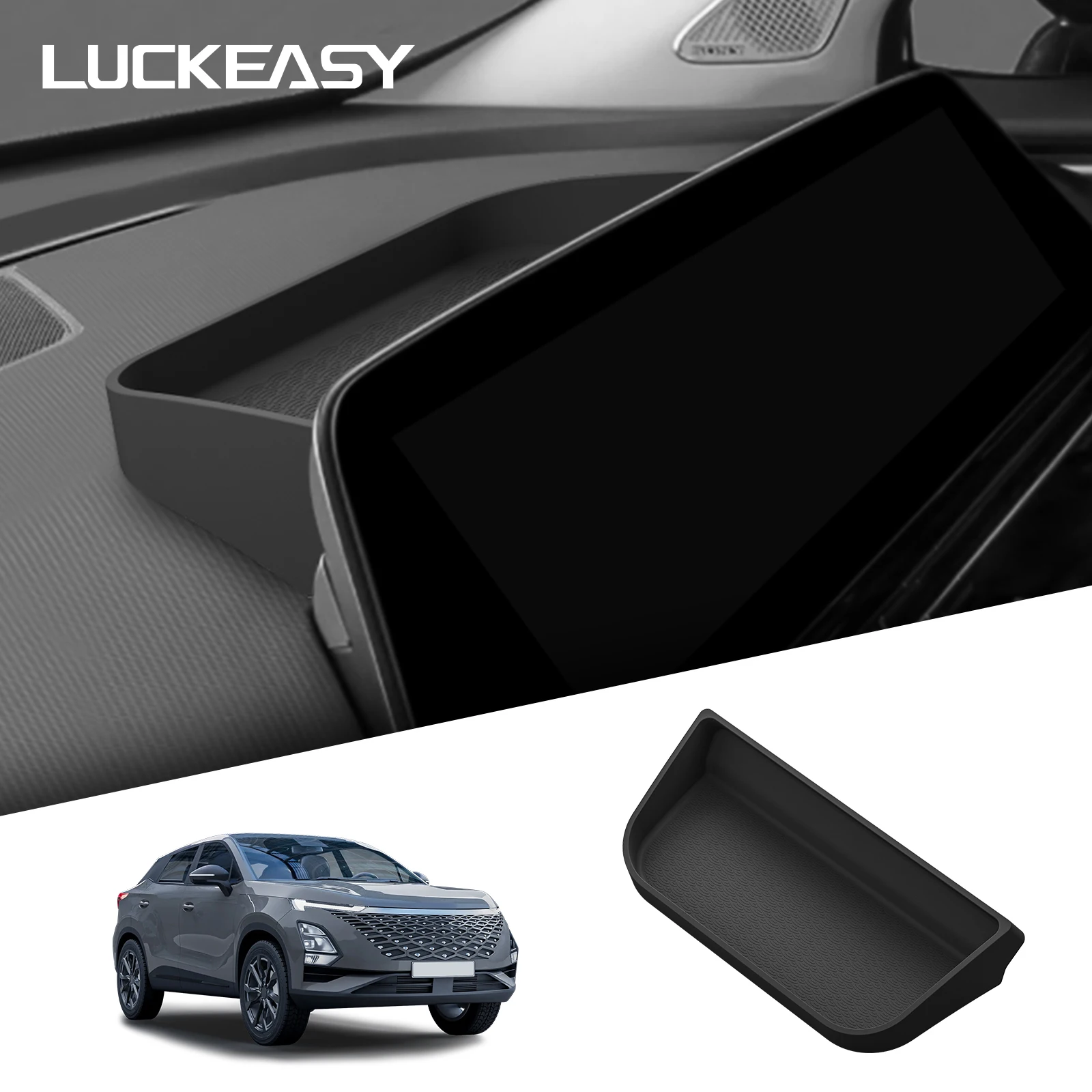 Für Chery OMODA C5 2022-2025 Auto Dashboard Ablage Innen Zubehör Zentrale Steuerung Bildschirm Hinten Lagerung Box Organizer Image