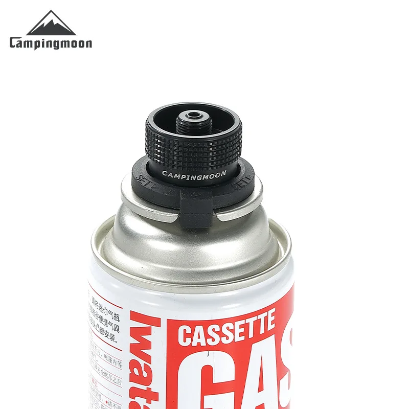 BKZ11 Outdoor-Camping-Zubehör, Umwandlungskopf, Kartentyp, langer Gastank, flacher Gas, Alpenofen, Gaslampenadapter Image