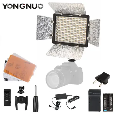 YongNuo YN300 III YN300III 3200k-5500K CRI95 Camera Photo LED Video Light for YouTube TikTok Vlog Live Stream Studio Photos