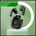 Auricolare Bluetooth wireless vero design trasparente con display digitale a LED Auricolari TWS con suono stereo per lavoro sportivo-Air 31