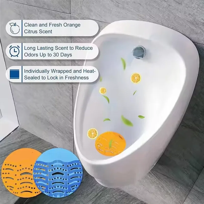 1-10 Pcs New Spiny Urinal Scented Tablets Men's Urinal Fragrant Pads Urinal Scented Tablets Specially Designed For Odor Removal