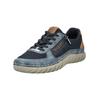 Sneaker BUGATTI "bugatti Sneaker Lederimitat/Textil", Herren, Gr. 46, blau (dunkelblau), Lederimitat, Textil, casual, Schuhe