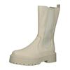 Stiefel STEVE MADDEN "STEVE MADDEN Stiefel Leder", Damen, Gr. 40, weiß (bone), Leder, casual, Schuhe