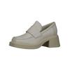 Slipper VAGABOND "Vagabond Slipper Leder", Damen, Gr. 38, weiß, Leder, casual, Schuhe