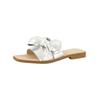 Pantolette PAUL GREEN "Paul Green Pantoletten Lederimitat", Damen, Gr. 38,5, silber (metallic silber), Lederimitat, casual, Schuhe