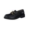 Slipper PAUL GREEN "Paul Green Slipper Glattleder", Damen, Gr. 38,5, schwarz, Glattleder, casual, Schuhe