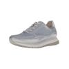 Sneaker GABOR COMFORT "Gabor Comfort Sneaker Leder/Textil", Damen, Gr. 42, blau (azur), Leder, Textil, casual, Schuhe