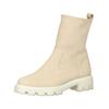 Plateaustiefelette PAUL GREEN "Paul Green Stiefelette Nubukleder", Damen, Gr. 39, beige, Nubukleder, casual, Schuhe