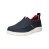 Slipper BUGATTI "bugatti Slipper Textil", Herren, Gr. 44, blau (dunkelblau), Textil, casual, Schuhe