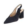 Pumps HÖGL "Högl Pumps Samt", Damen, Gr. 41, blau (dunkelblau), Textil, elegant, Schuhe