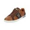 Sneaker PANTOFOLA D´ORO "Pantofola d'Oro Sneaker Leder", Gr. 45, braun, Leder, casual, Schuhe