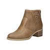 Stiefelette NERO GIARDINI "Nero Giardini Stiefelette Leder", Damen, Gr. 36, cuoio, Leder, casual, Schuhe