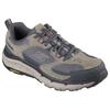 Sneaker SKECHERS "SKECHERS D'LUX PRO", Herren, Gr. 42, bunt (taupe, multi), Leder, sportlich, Schuhe, Schnürschuh mit rutschhemmender Goodyear Laufsohle
