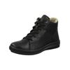 Schnürstiefelette LEGERO "Legero Stiefelette Leder", Damen, Gr. 38, schwarz, Leder, casual, Schuhe