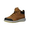 Sneaker GEOX "Geox Sneaker Nubukleder/Textil", Gr. 33, gelb (braun, gelb), Nubukleder, Textil, casual, Schuhe