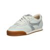 Sneaker GANT "Gant Sneaker Leder", Damen, Gr. 40, weiß (weiß, silber), Leder, casual, Schuhe