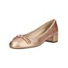 Pumps HÖGL "Högl Pumps Leder", Damen, Gr. 37,5, gelb (sun), Leder, casual, Schuhe