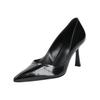 High-Heel-Pumps HÖGL "Högl Pumps Leder", Damen, Gr. 39, schwarz, Leder, casual, Schuhe