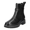 Stiefelette PAUL GREEN "Paul Green Stiefelette Glattleder", Damen, Gr. 38,5, schwarz, Glattleder, casual, Schuhe