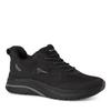 Keilsneaker TAMARIS, Damen, Gr. 41, schwarz, Textil, Lederimitat, unifarben, sportlich, Schuhe, Keilabsatz, Freizeitschuh, Schlupfschuh aus der STEP IN-Linie