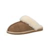 Hausschuh SHEPHERD "Shepherd Hausschuhe Leder", Damen, Gr. 37, grau (stone), Leder, casual, Schuhe