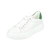 Sneaker ARA "Ara Sneaker Leder", Damen, Gr. 38, weiß kombi, Leder, casual, Schuhe