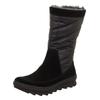 Stiefel LEGERO "Legero Stiefel Leder/Textil", Damen, Gr. 38,5, schwarz, Leder, Textil, casual, Schuhe