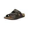 Pantolette ROHDE "Rohde Pantoletten Leder", Herren, Gr. 46, grün (olive), Leder, casual, Schuhe
