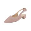 Pumps PETER KAISER "Peter Kaiser Pumps Veloursleder", Damen, Gr. 37,5, lila (mauve), Veloursleder, casual, Schuhe