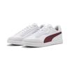 Sneaker PUMA "VIKKY STAR OG", Gr. 41, puma weiß, ruby shimmer, silber mist, Leder, unifarben, sportlich, Schuhe