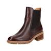 Stiefelette PIKOLINOS "PIKOLINOS Stiefelette Leder/Textil", Damen, Gr. 42, braun (dunkelbraun), Leder, Textil, casual, Schuhe
