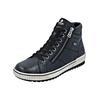 Sneaker REMONTE "Remonte Sneaker Glattleder", Damen, Gr. 42, pazifik, Glattleder, casual, Schuhe