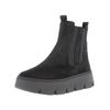 Stiefelette GABOR "Gabor Stiefelette Veloursleder", Damen, Gr. 37,5, schwarz, Veloursleder, casual, Schuhe