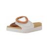 Pantolette GABOR "Gabor Pantoletten Nappaleder", Damen, Gr. 41, weiß, Nappaleder, casual, Schuhe