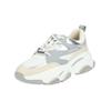Sneaker STEVE MADDEN "STEVE MADDEN Sneaker Lederimitat/Textil", Damen, Gr. 40, weiß (silber, weiß), Lederimitat, Textil, casual, Schuhe