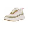 Plateausneaker STEVE MADDEN "STEVE MADDEN Sneaker Synthetik/Textil", Damen, Gr. 38, bunt (weiß, grün), Synthetik, Textil, casual, Schuhe