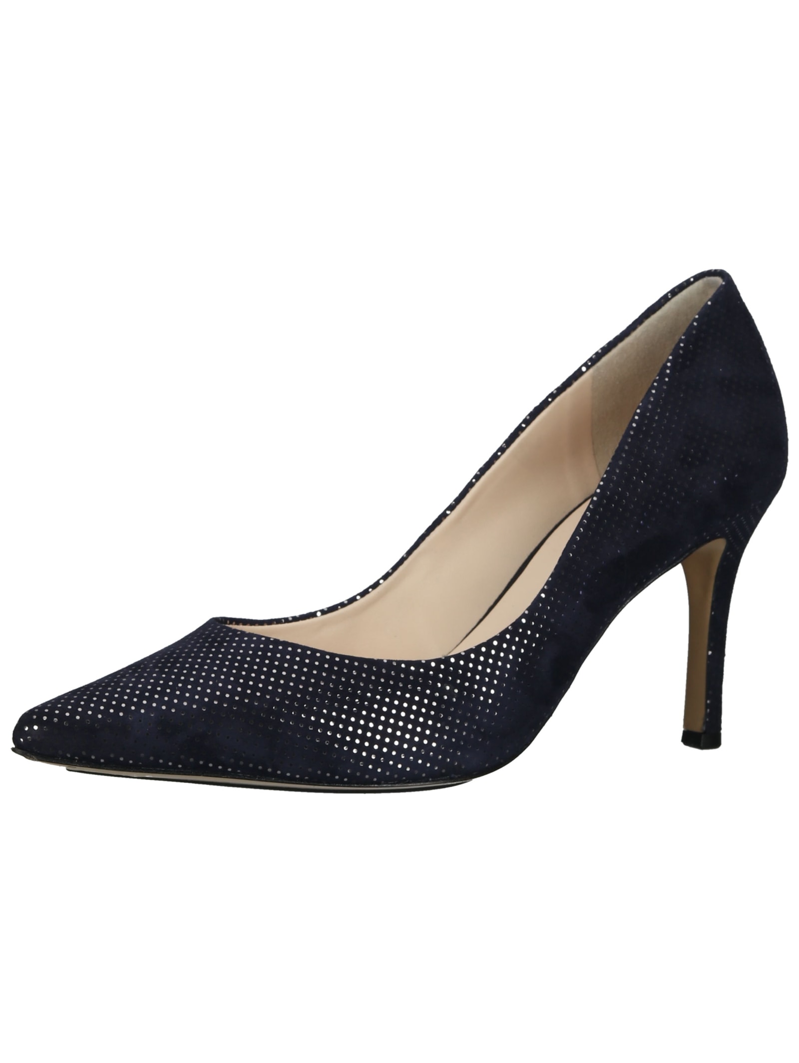 High-Heel-Pumps HÖGL "Högl Pumps Leder", Damen, Gr. 39, blau, Leder, Casual, Schuhe