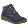 Winterboots JOSEF SEIBEL "Ruby 54", Damen, Gr. 39, blau (dunkelblau), Leder, casual, Schuhe, Freizeitschuh, Komfortschuh mit TEX-Membran