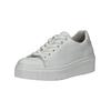 Sneaker GABOR COMFORT "Gabor Comfort Sneaker Leder", Damen, Gr. 39, weiß, Leder, casual, Schuhe
