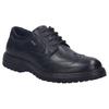 Budapester JOSEF SEIBEL "Erroll 59", Herren, Gr. 42, schwarz, Leder, Lyralochung, elegant, Schuhe, Business Schuh, Budapester mit TEX-Membrane