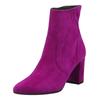 Stiefelette PAUL GREEN "Paul Green Stiefelette Leder", Damen, Gr. 37,5, lila (violett), Leder, casual, Schuhe