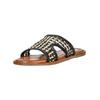 Pantolette INUOVO "INUOVO Pantoletten Leder", Damen, Gr. 40, schwarz, Leder, casual, Schuhe