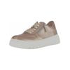 Sneaker GABOR "Gabor Sneaker Leder", Damen, Gr. 42, puder, Leder, casual, Schuhe