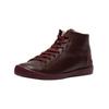 Stiefelette SOFTINOS "softinos Sneaker Leder", Damen, Gr. 41, rot (dunkelrot), Leder, casual, Schuhe