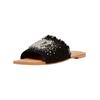 Pantolette STEVE MADDEN "STEVE MADDEN Pantoletten Textil", Damen, Gr. 41, schwarz, Textil, casual, Schuhe