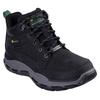 Schnürstiefel SKECHERS "RESPECTED JOHN DEERE-LANDIN", Herren, Gr. 40, schwarz, Leder, casual, Schuhe, Boots mit John Deere Collaboration