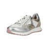Sneaker GABOR COMFORT "Gabor Comfort Sneaker Nappaleder", Damen, Gr. 38, silber, Nappaleder, casual, Schuhe
